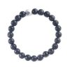 White Howlite Lava Stone Crystal Bracelet - Image 2