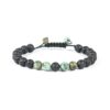 African Turquoise Adjustable Diffuser Crystal Bracelet