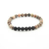 Flower Agate Diffuser Anti Crystal Bracelet