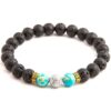 Turquoise Howlite Diffuser Crystal Bracelet