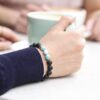 Turquoise Howlite Diffuser Crystal Bracelet - Image 4