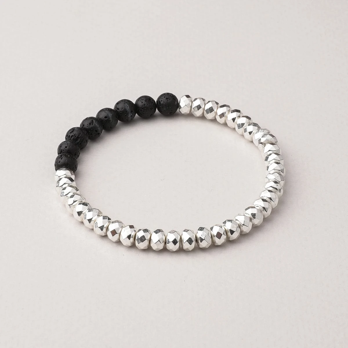 Silver Metallic Diffuser Bracelet Crystal Bracelet - Image 5