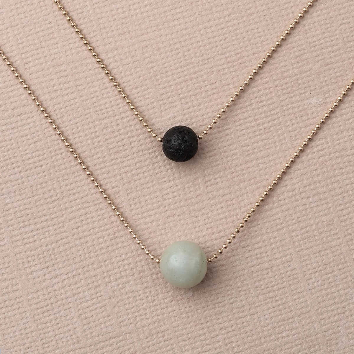 Pure Diffuser Crystal Necklace - Amazonite - Image 6