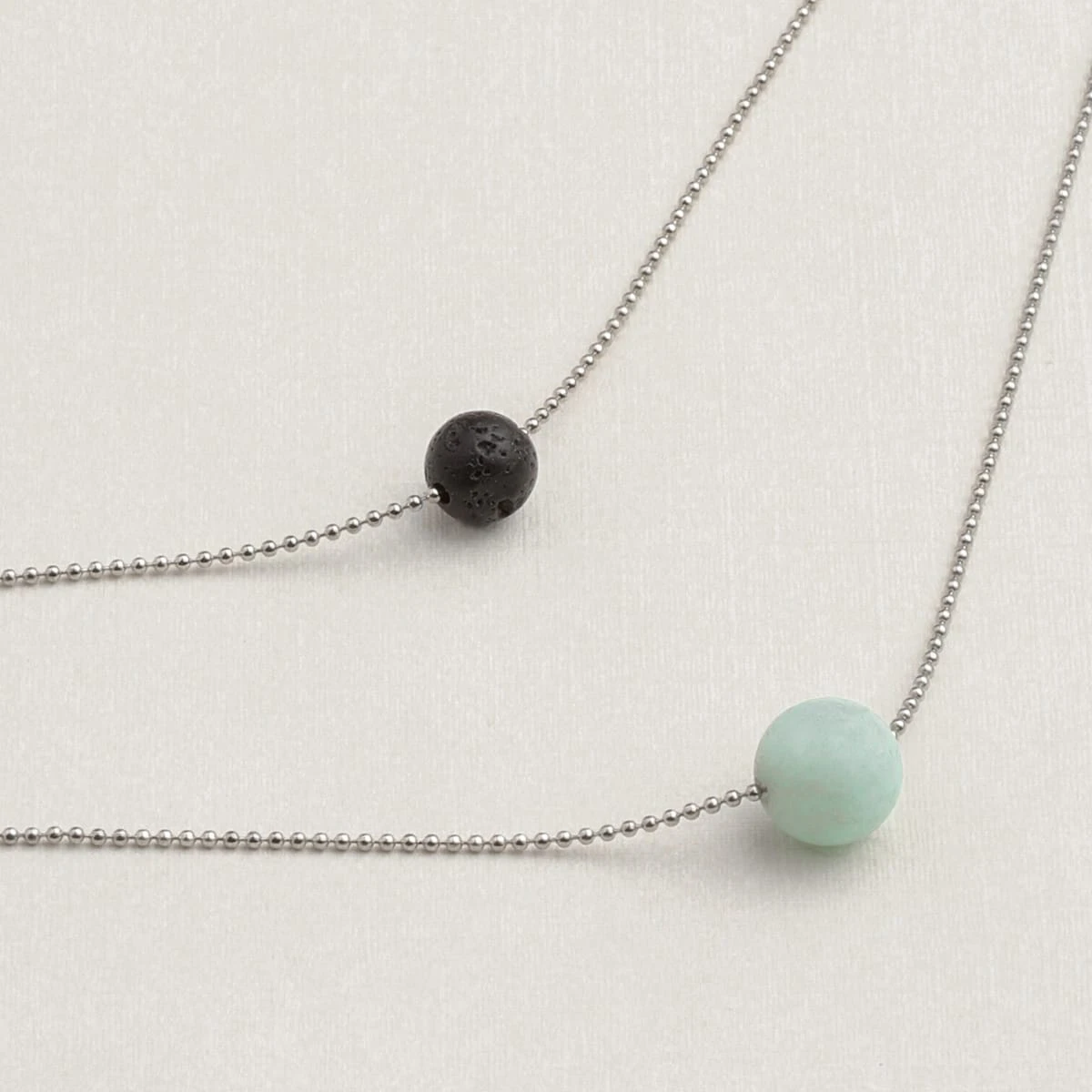 Pure Diffuser Crystal Necklace - Amazonite - Image 5