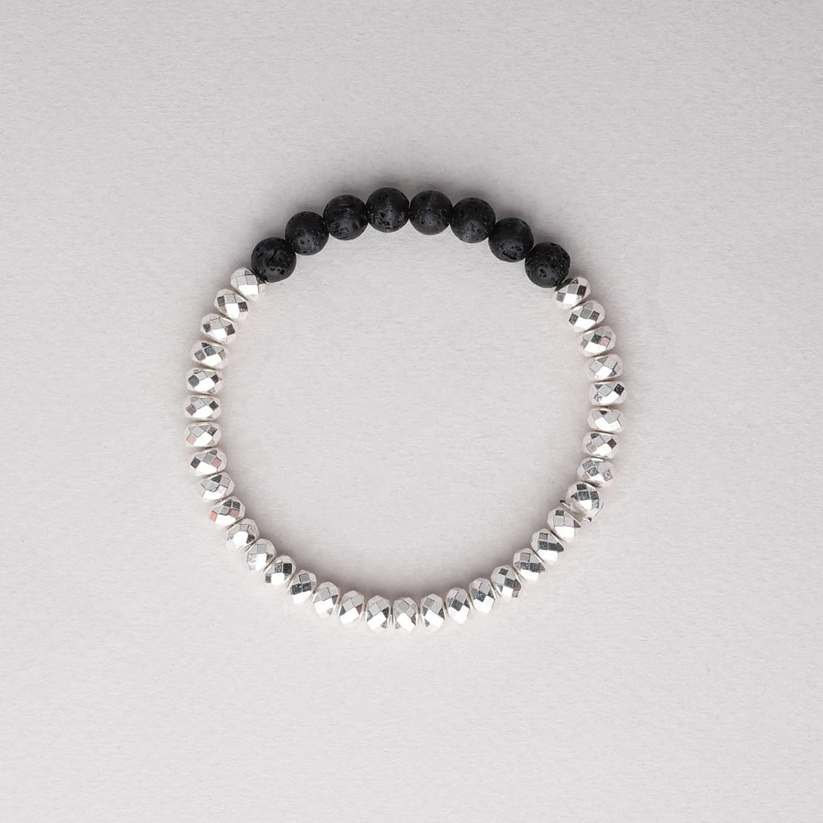 Silver Metallic Diffuser Bracelet Crystal Bracelet - Image 4