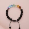 Glow Glass Chakra Adjustable Crystal Bracelet - Image 4