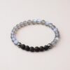 Glow Glass (Grey) Crystal Bracelet - Image 2