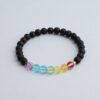 Glow Glass Mini Chakra Crystal Bracelet - Image 3
