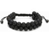 Lava Rock Stone Crystal  Bracelet
