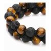 Lava Stone Crystal Bracelet - Image 4