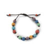 Rainbow Lava Rock Crystal Bracelets