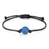 Colorful Lava Stone Beads Adjustable Crystal Bracelet - Image 6