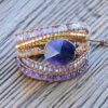 Crown Chakra Amethyst Wrap Bracelets - Image 4