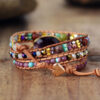 Internal Wisdom Amethyst Wrap Bracelets - Image 3